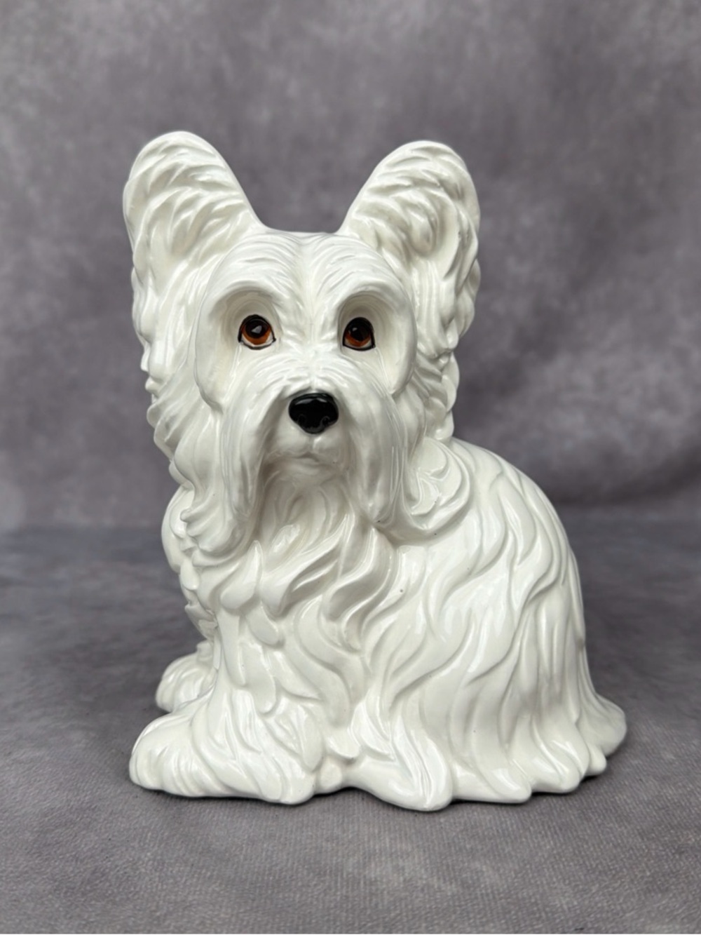 Vintage Napcoware Westie Terrier Dog Figurine Japan White #288
